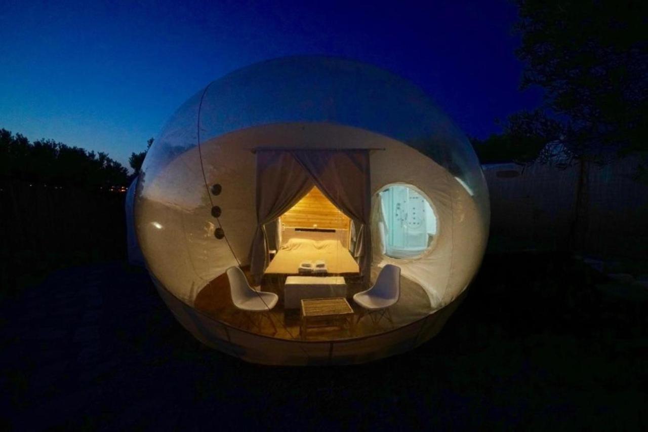 Bubble Tent Hotel Nea Moudania Eksteriør billede