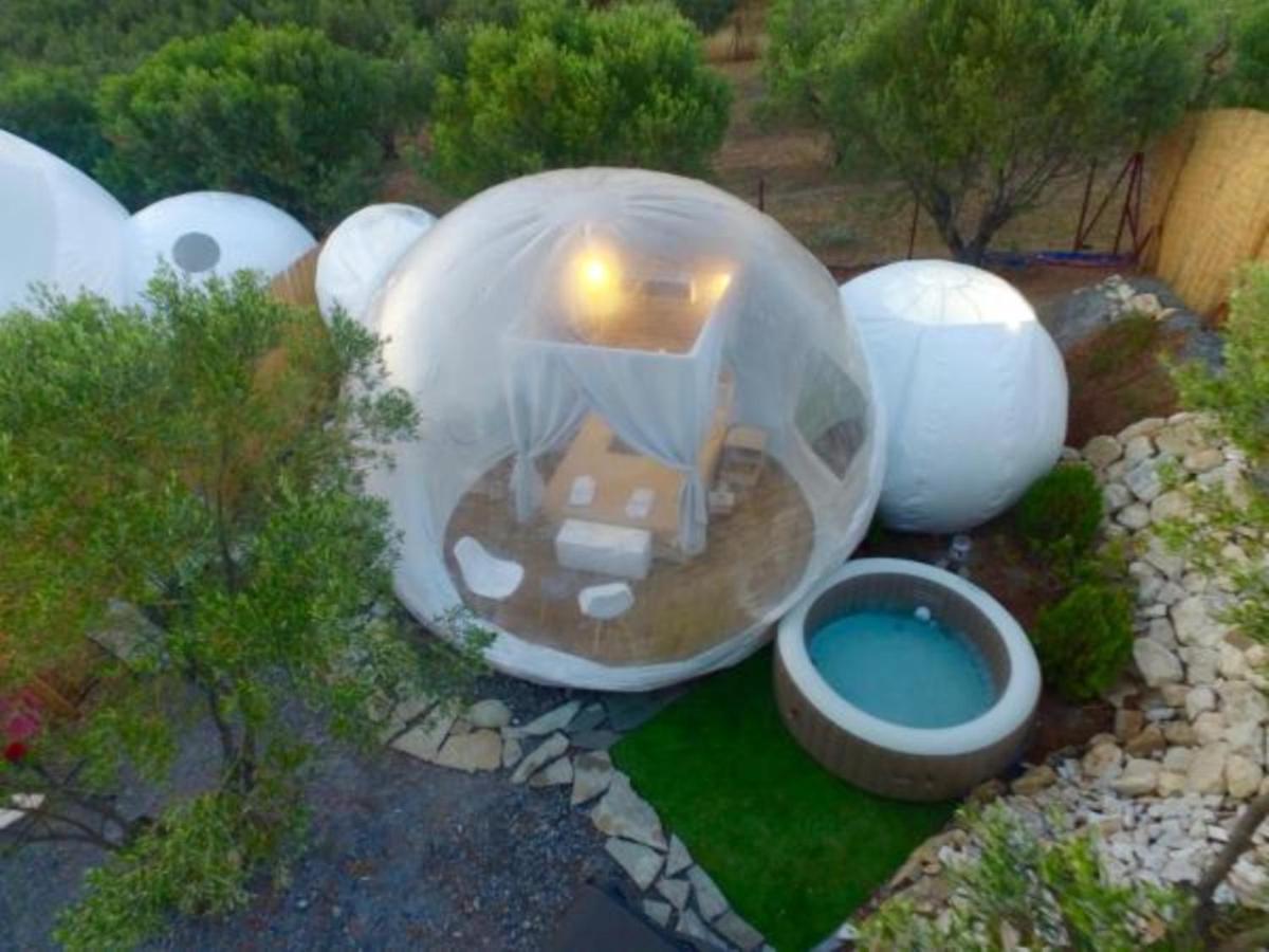 Bubble Tent Hotel Nea Moudania Eksteriør billede