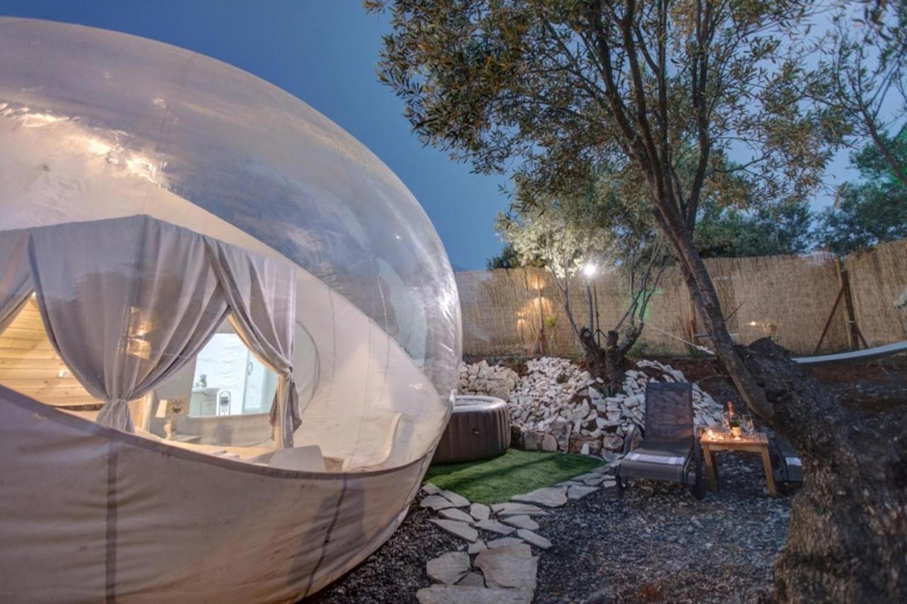 Bubble Tent Hotel Nea Moudania Eksteriør billede