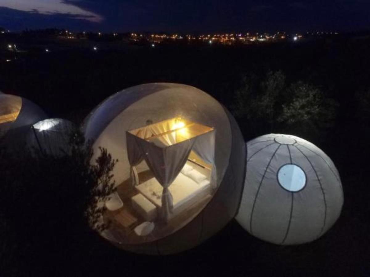 Bubble Tent Hotel Nea Moudania Eksteriør billede