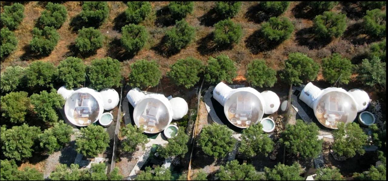 Bubble Tent Hotel Nea Moudania Eksteriør billede